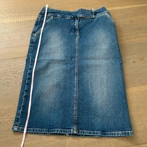 Esprit Jean Midi Skirt
